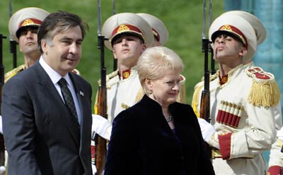 gribauskaite_saakashvili